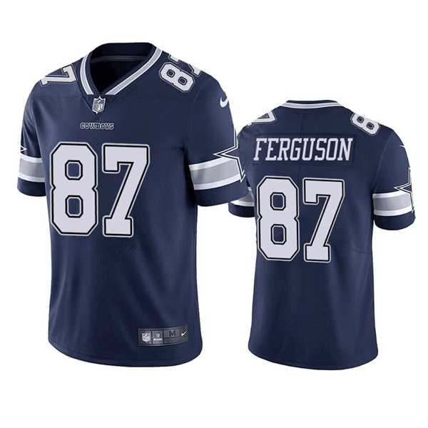 Men & Women & Youth Dallas Cowboys #87 Jake Ferguson Navy Vapor Untouchable Limited Football Stitched Jersey->dallas cowboys->NFL Jersey